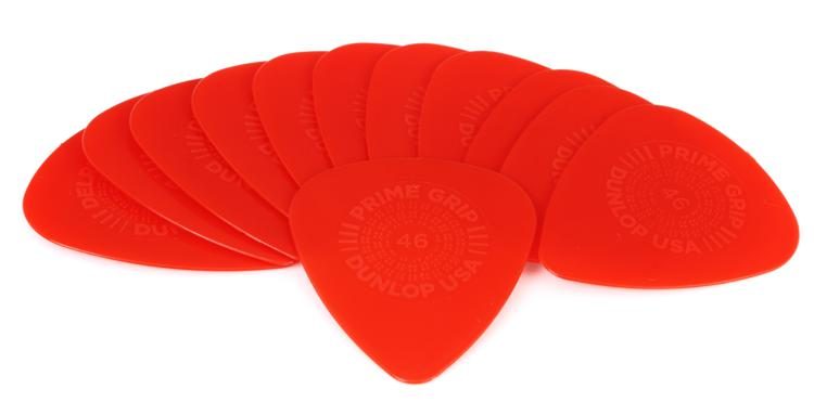 DUNLOP - 450P046 Prime Grip Delrin 500 Guitar Pick .46MM 12 Pack