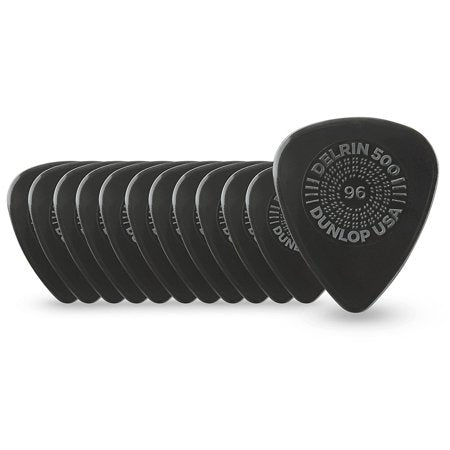 DUNLOP - 450P096 Prime Grip Delrin 500 Guitar Pick .96MM 12PK