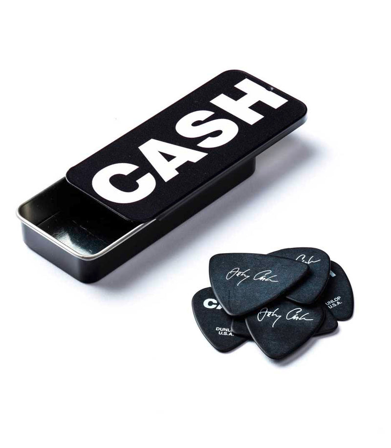 Dunlop Johnny Cash Bold Heavy Gauge Pick Tin