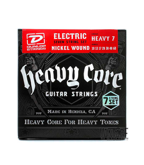 Dunlop DHCN1060 Electric Nickle Wound Heavy Core Guitar String Set