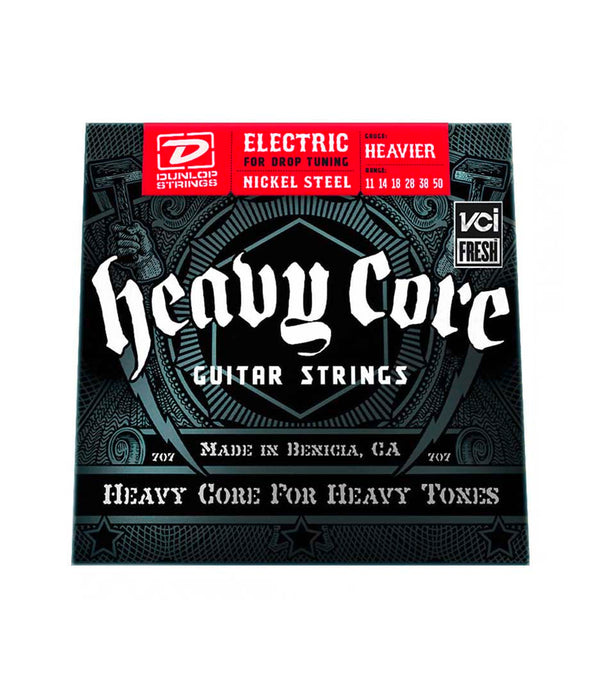 Dunlop DHCN1150 Electric Nickle Wound Heavy Core Guitar String Set