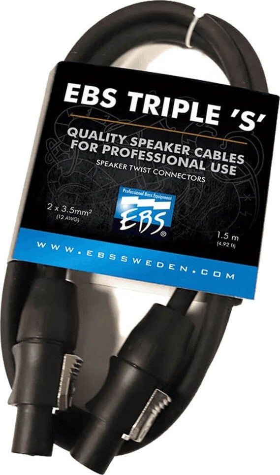 EBS Cables and Adapters DefaultTitle EBS Speakon 1.5 m Cable | SSC-1.5 SSC-1.5 Buy on Feesheh