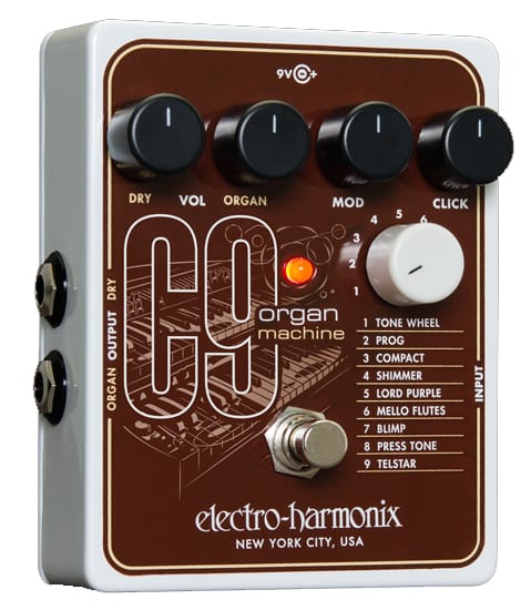 Electro-Harmonix C9 Organ Machine Pedal With 9 Presets