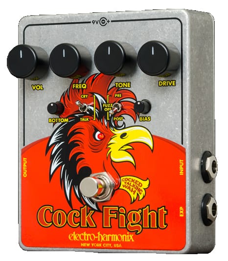 Electro-Harmonix Cock Fight Cocked Talking Wah Pedal