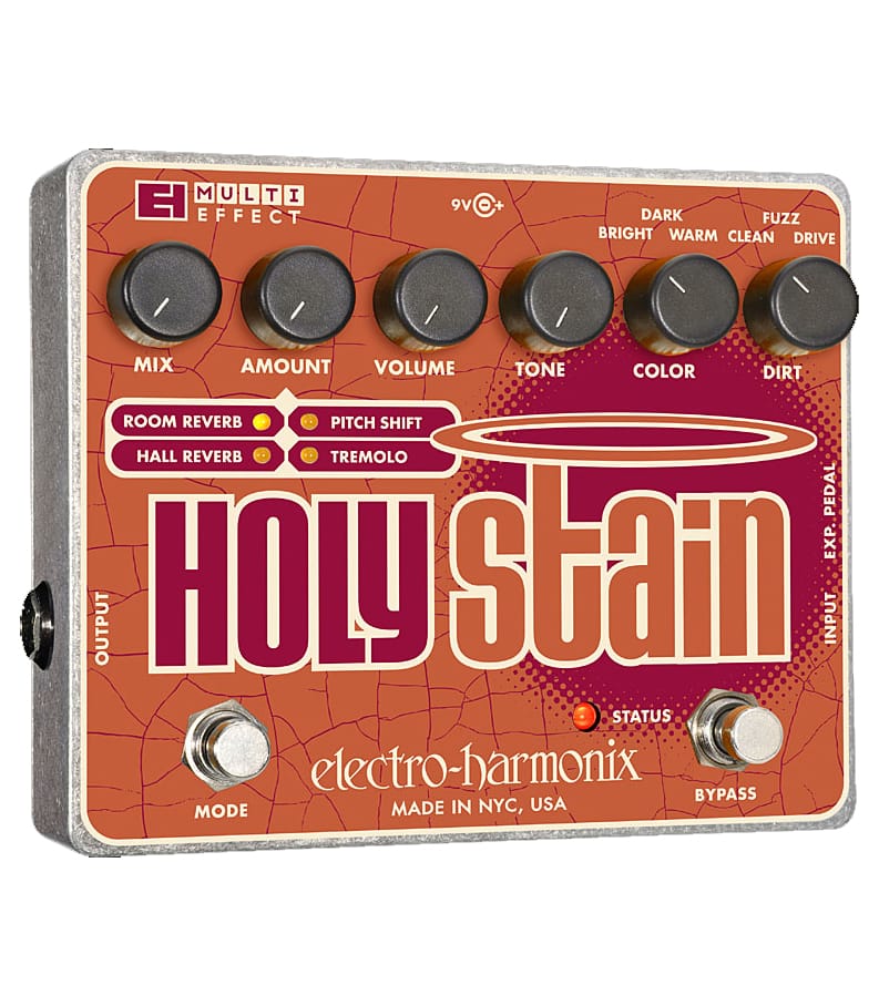 Electro-Harmonix Holy Stain Reverb/Pitch/Tremolo Multi-Effect