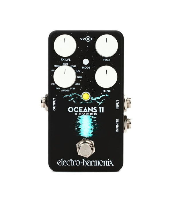 Electro-Harmonix Ocean 11 Reverb Algorithms And External Footswitch
