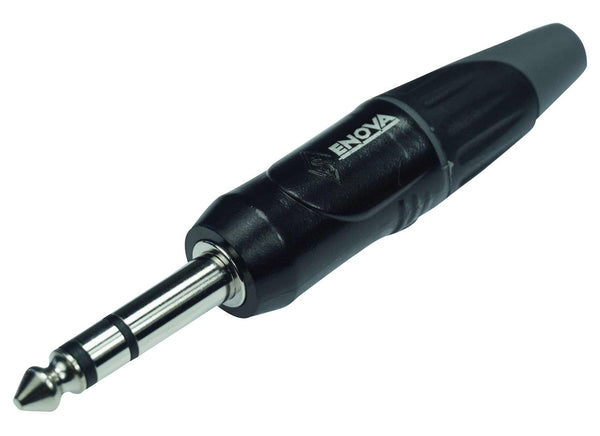 Enova Enova 1/4" plug 2 pole mono black housing and grey boot PL22MB Buy on Feesheh