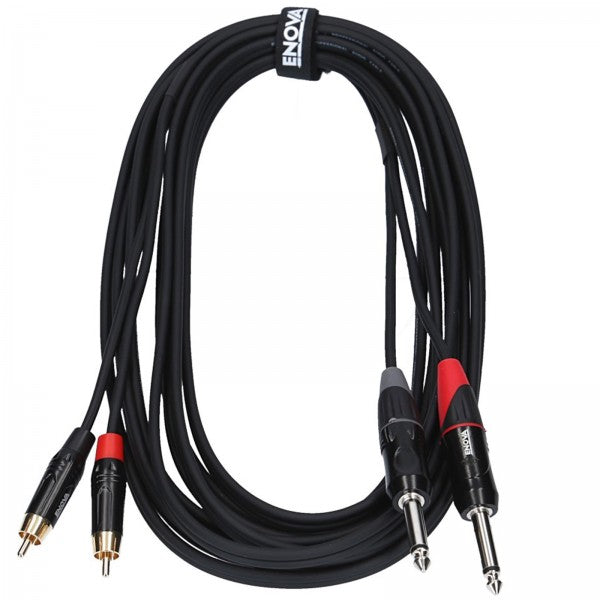 Enova Enova 3 Meters RCA Jack Adapter Cable Stereo EC-A3-CLMPLM-3 Buy on Feesheh