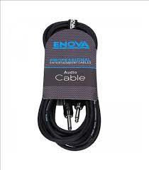 Enova Enova 5 Meters 1/4" Plug 2 Pole Jack - Jack Instrument Cable with Conductive PE Shielding EC-A1-PLMM2-5 Buy on Feesheh