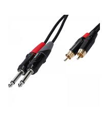 Enova Enova 5 Meters RCA Jack Adapter Cable Stereo EC-A3-CLMPLM-5 Buy on Feesheh