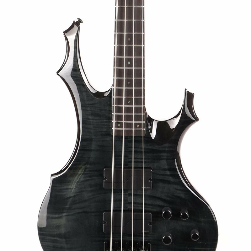 ESP Bass Guitars ESP LTD F-104 4-String Bass, Black LF104BLK Buy on Feesheh