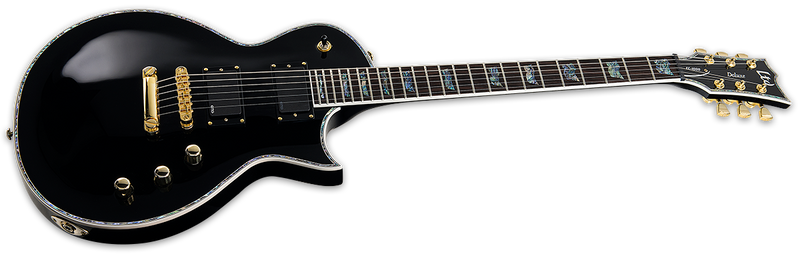 ESP Electric Guitar ESP LTD Deluxe Eclipse EC-1000 Black Finish LEC1000BLK Buy on Feesheh