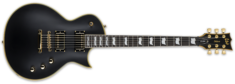 ESP Electric Guitar ESP LTD Deluxe Eclipse EC-1000 Duncan with Macassar Ebony Fretboard, Vintage Black Finish LEC1000VBD Buy on Feesheh