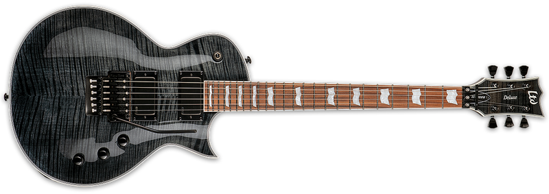 ESP Electric Guitar ESP LTD Deluxe Eclipse EC-1001 with Floyd Rose, See Thru Black Finish LEC1001FRSTBLK Buy on Feesheh