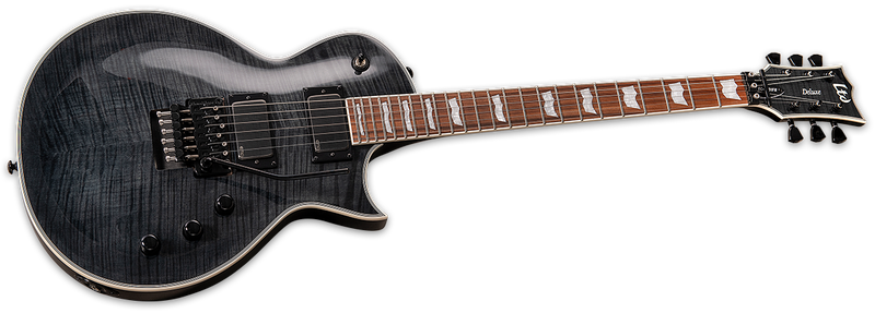 ESP Electric Guitar ESP LTD Deluxe Eclipse EC-1001 with Floyd Rose, See Thru Black Finish LEC1001FRSTBLK Buy on Feesheh