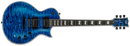 ESP Electric Guitar ESP LTD EC-1000 PIEZO QM See-thru Blue Electric Guitar LEC1000PIEZOQMSTB Buy on Feesheh