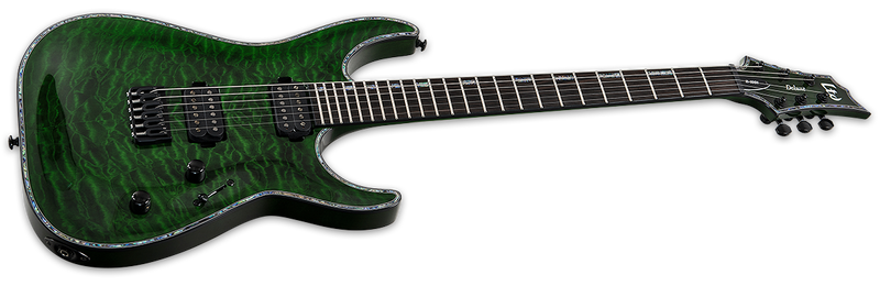 ESP Electric Guitar ESP LTD H-1001 Quilted Maple See Thru Green Finish LH1001QMSTG Buy on Feesheh