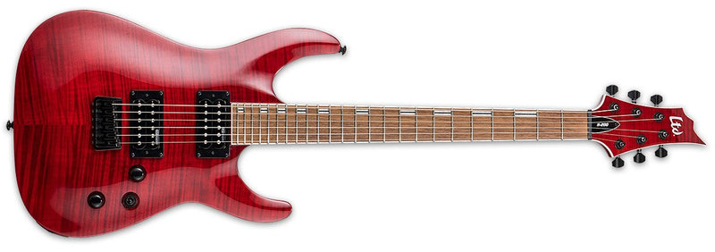 ESP Electric Guitar ESP LTD H-200 Flamed Maple See Thru Red Finish LH200FMSTR Buy on Feesheh