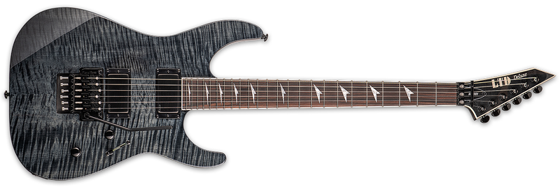 ESP Electric Guitar ESP LTD M-1001 with Floyd Rose, See Thru Black Finish LM1001STBLK Buy on Feesheh