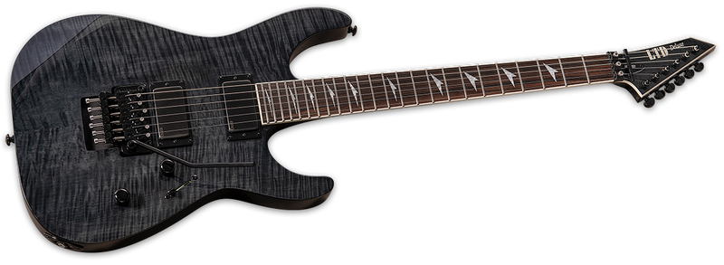 ESP Electric Guitar ESP LTD M-1001 with Floyd Rose, See Thru Black Finish LM1001STBLK Buy on Feesheh