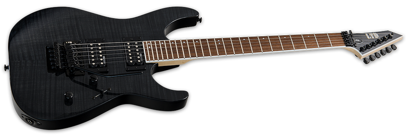 ESP Electric Guitar ESP LTD M-200FM, See Thru Black Finish LM200FMSTBLK Buy on Feesheh