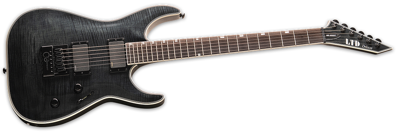 ESP Electric Guitar ESP LTD  MH-1000 EverTune , See-Thru Black Finish LMH1000ETFMSTBLK Buy on Feesheh