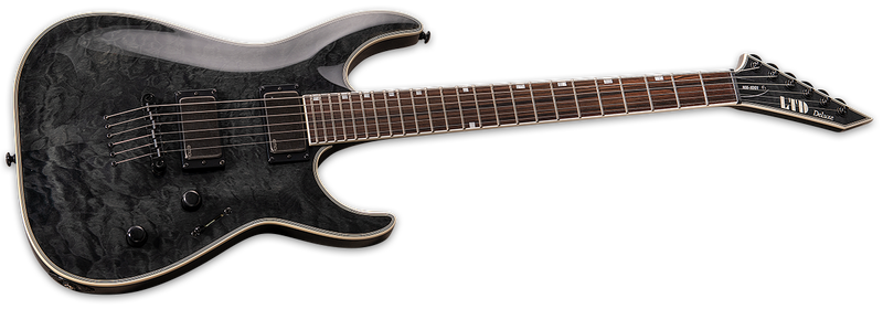 ESP Electric Guitar ESP LTD  MH-1001NT Quilted Maple, See Thru Black Finish LMH1001NTSTBLK Buy on Feesheh