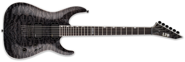 ESP Electric Guitar ESP LTD MH-401 NT (Non-Tremolo) Quilted Maple, See Thru Black Finish LMH401NTQMSTBLK Buy on Feesheh