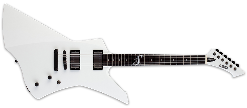 ESP Electric Guitar Snow White Finish ESP LTD Snakebyte James Hetfield Signature Guitar LSNAKEBYTESW Buy on Feesheh