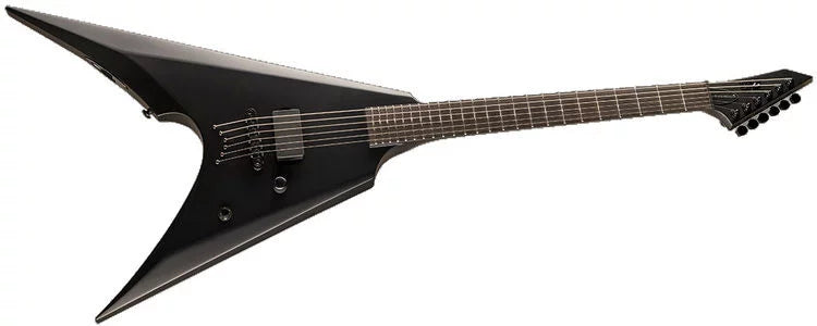 ESP ESP LTD Arrow NT Black Metal Electric Guitar - Black Satin LARROWNTBKMBLKS Buy on Feesheh