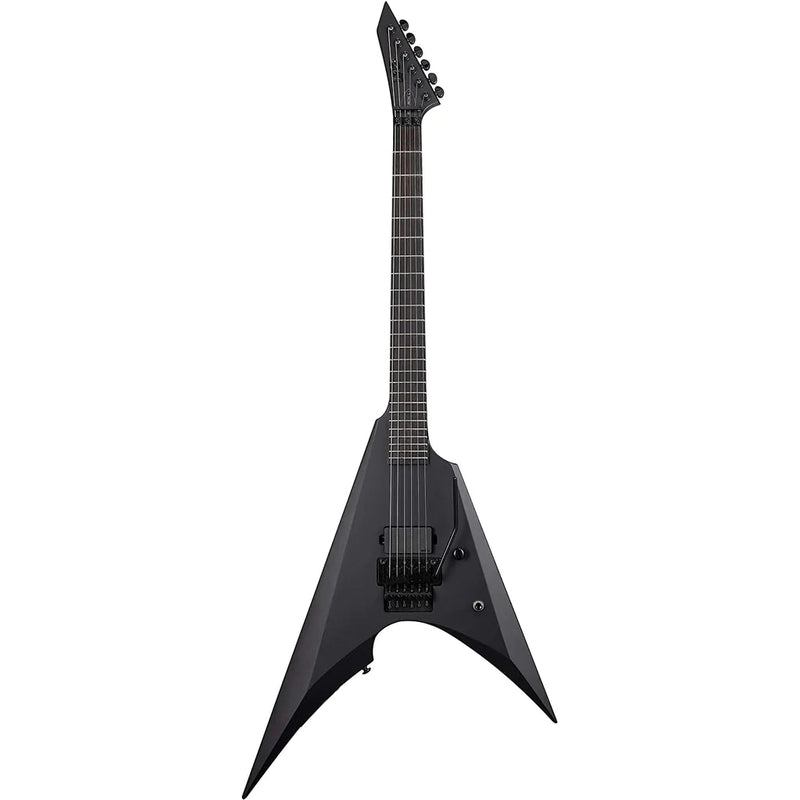 ESP ESP LTD Arrow NT Black Metal Electric Guitar - Black Satin LARROWNTBKMBLKS Buy on Feesheh