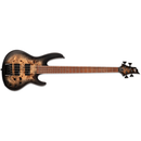 ESP ESP LTD D-4 Bass Guitar - Black Natural Burst Satin LD4BPBLKNBS Buy on Feesheh