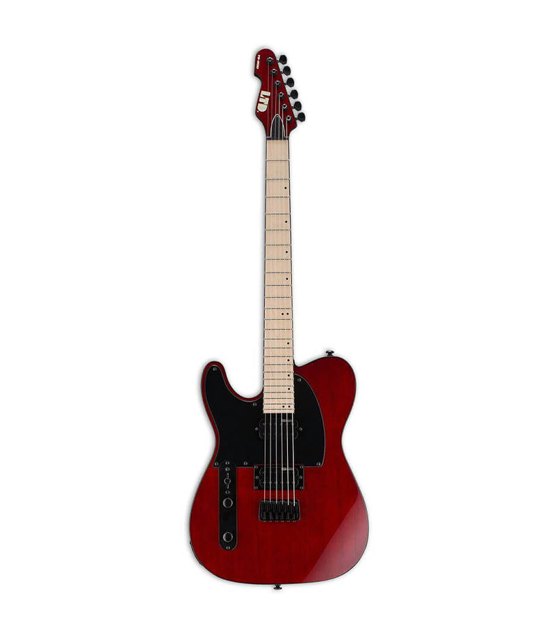 ESP ESP LTD TE-200M Left Handy Electric Guitar with Maple Fretboard, See-Thru Black Cherry Finish LTE200MSTBCLH Buy on Feesheh