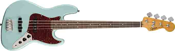 Fender Bass Guitar Fender Squier Classic Vibe '60s Jazz Bass Guitar Laurel in Daphne Blue 374,530,504 Buy on Feesheh