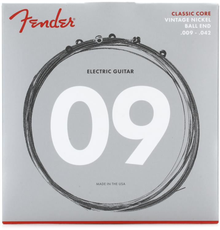 fender Fender 155L Classic Core Vintage Nickel Ball End Electric Guitar Strings .009-.042 Light 0730155403 Buy on Feesheh