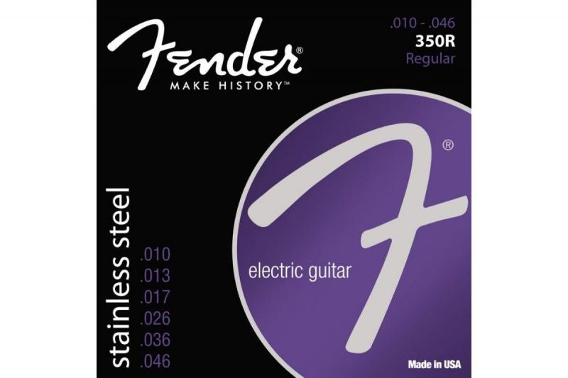 Fender Fender 350R Stainless Steel Ball End Electric Strings - .010-.046 Regular 0730350406 Buy on Feesheh