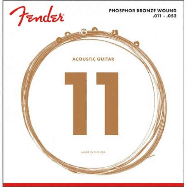 Fender Fender 60L Acoustic Guitar Phosphor Bronze Ball End Strings, 11-52 0730060405 Buy on Feesheh