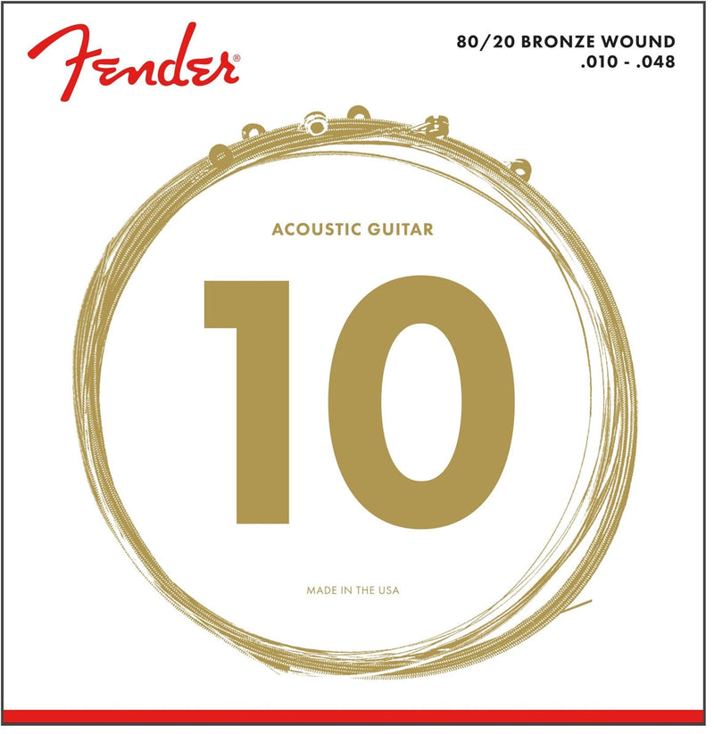 Fender Fender 80/20 Bronze Acoustic Strings 0730070402 Buy on Feesheh