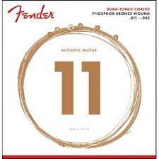 Fender Fender 80/20Dura-Tone  Coated Acoustic Guitar Strings 0730880003 Buy on Feesheh