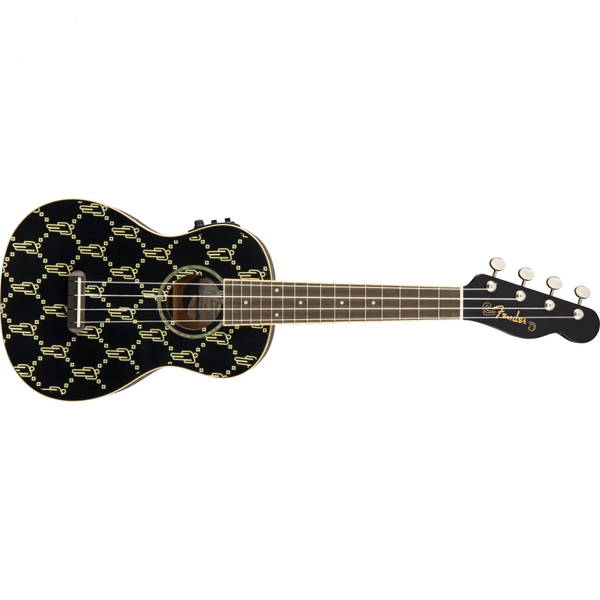 Fender Fender Billie Eilish Ukulele, Walnut Fingerboard, Black 0971752106 Buy on Feesheh