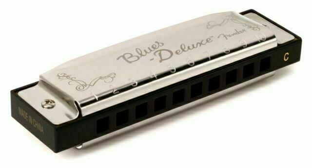 Fender Fender Blues Deluxe Harmonica, Key - C 0990701001 Buy on Feesheh