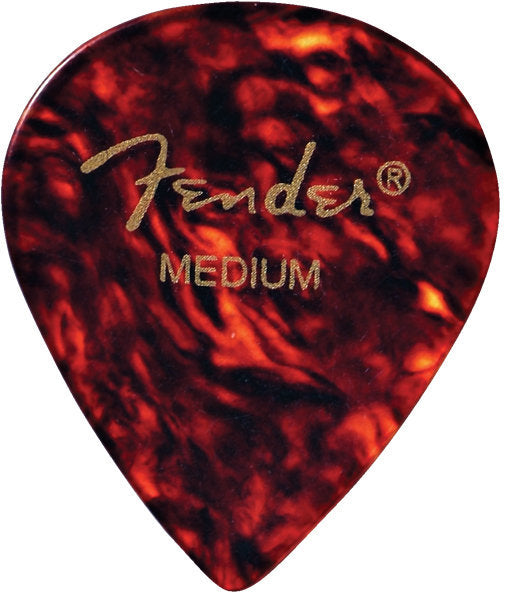 Fender Fender Classic Celluloid Picks - Medium, 551 Shape, Shell, 12 Pack 1980551800 Buy on Feesheh