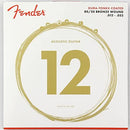 Fender Fender Dura-Tone Coated 80/20 Bronze Acoustic Guitar Strings, 880L .012-.052 0730880303 Buy on Feesheh