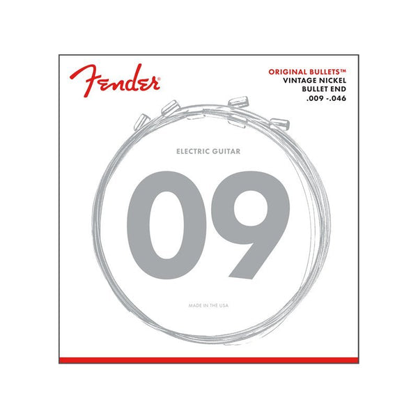 Fender Fender Electric Guitar Strings, Pure Nickel Bullet-End Strings, .009-.046 c 0733150404 Buy on Feesheh