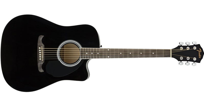Fender Fender FA-125CE Dreadnought Walnut Electro Acoustic Guitar Black 0971113506 Buy on Feesheh