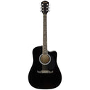 Fender Fender FA-125CE Dreadnought Walnut Electro Acoustic Guitar Black 0971113506 Buy on Feesheh