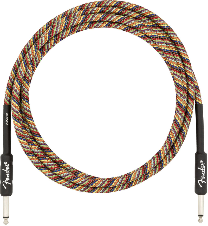 Fender Fender Festival Straight to Straight Instrument Cable 10 foot Rainbow 0990910299 Buy on Feesheh