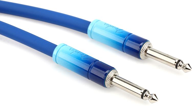 Fender Fender Ombré Series Straight to Straight Instrument Cable - 10 foot, Belair Blue 0990810210 Buy on Feesheh