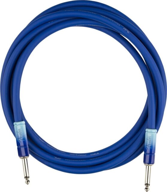 Fender Fender Ombré Series Straight to Straight Instrument Cable - 10 foot, Belair Blue 0990810210 Buy on Feesheh