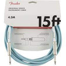 Fender Fender Original Series Straight to Straight Instrument Cable - 15 foot Daphne Blue 0990515003 Buy on Feesheh